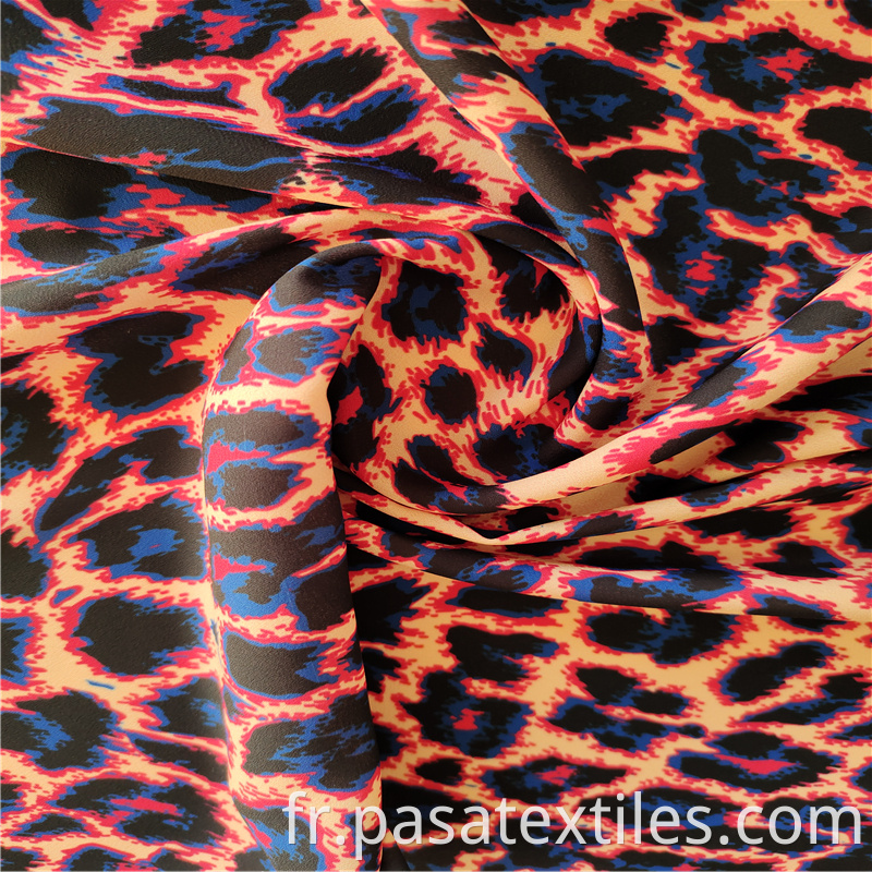 Animal Print Silk Fabric